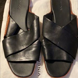 Vince slide in sandals